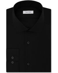 Calvin Klein - Steel Men's Classic Fit Non-iron Performance Solid Dress Shirt - Lyst