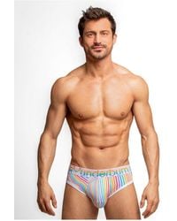 Rounderbum - Waveform Pride Padded Brief + Smart Package Cup - Lyst