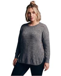 Avenue - Bec Button Detail Hacci Top - Lyst