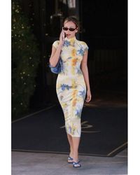 Desigual - Floral Tube Dress - Lyst
