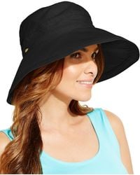 Scala - Cotton Big Brim Sun Hat - Lyst