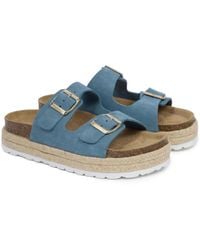 Celtic & Co. - Double Buckle Sandal - Lyst