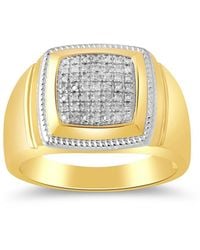 Macy's - Diamond Cluster Style Ring (1/10 Ct. T.w. - Lyst