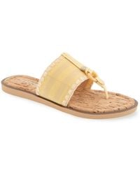 Kenneth Cole - Sabriya Slide Flat Sandals - Lyst
