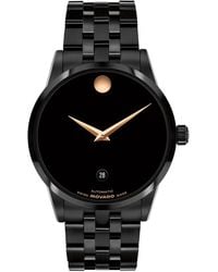 Movado - Museum Classic Swiss Automatic Pvd Watch - Lyst