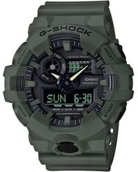 G-Shock - Analog-digital Green Resin Strap Watch 53mm - Lyst