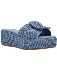 Anne Klein - Lanai Slip-on Wedge Sandals - Lyst