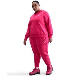 Nike - Plus Size Active Sportswear Club Mid-rise Fleece jogger Pants - Lyst