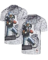 Mitchell & Ness - Bo Jackson Las Vegas Raiders Retired Player Name And Number Burst T-shirt - Lyst
