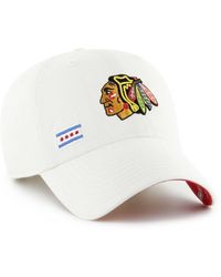 '47 - Chicago Blackhawks Confetti Clean Up Adjustable Hat - Lyst