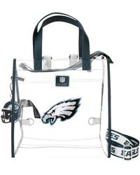 Loungefly - Philadelphia Eagles Clear Convertible Backpack Tote Bag - Lyst