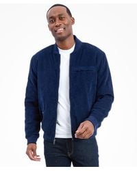 Lucky Brand - Zippered Bomber Jacket - Lyst
