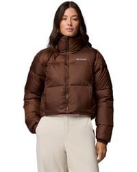 Columbia - Puffect Cropped Jacket - Lyst