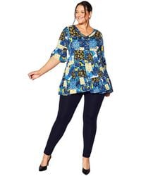 Avenue - Plus Size Pull On Ponte Pant - Lyst