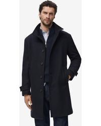 Mango - Wool Funnel Neck Coat - Lyst