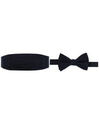 Trafalgar - Sutton Solid Color Silk Cummerbund & Bow Tie Bundle - Lyst
