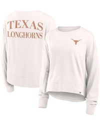 Fanatics - Branded White Texas Longhorns Kickoff Full Back Long Sleeve T-shirt - Lyst