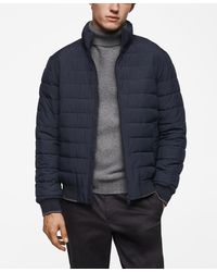 Mango - Ultra-lightweight Water-repellent Quilted Anorak - Lyst