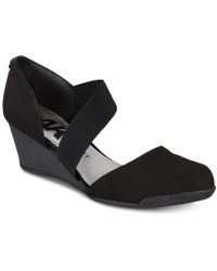 anne klein sport arora wedge bootie