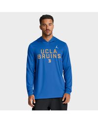 Nike - Ucla Bruins 2025 Sideline Performance Long Sleeve Hoodie T-shirt - Lyst