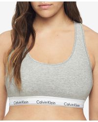 Calvin Klein - Modern Cotton Unlined Wireless Bralette - Lyst