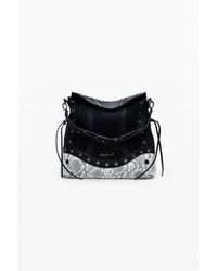 Desigual - Medium Convertible Snake Backpack - Lyst