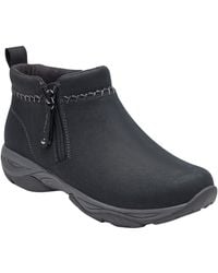 Easy Spirit - Madra Side Zip Water Repellent Booties - Lyst