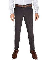 Tommy Hilfiger Modern-fit Th Flex Stretch Performance Plaid Pants in Blue  for Men | Lyst