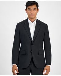 BOSS - Hugo By Modern-fit Solid Wool-blend Suit Separate Jacket - Lyst