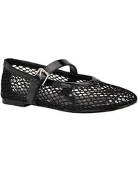 Guess - Paxey Mesh Mary Jane Flats - Lyst