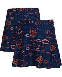 Concepts Sport - Chicago Bears Mosaic Allover Print Skort - Lyst