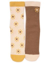 Muk Luks - Cozy Compression With Grippers 2 Pack - Lyst