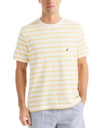 Nautica - Stripe Crewneck T-shirt - Lyst