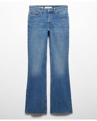 Mango - Medium-rise Flared Jeans - Lyst