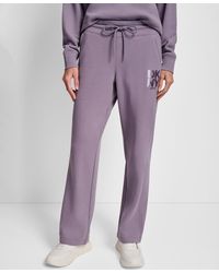 DKNY - Sport Stacked Transfer Logo Track Pants - Lyst