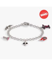 ALEX AND ANI - Hot Wheels Racecar toggle Charm Bracelet - Lyst