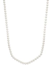 Charter Club - Imitation Pearl 72" Long Strand Necklace - Lyst