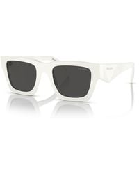 Prada - Symbole Square Sunglasses - Lyst