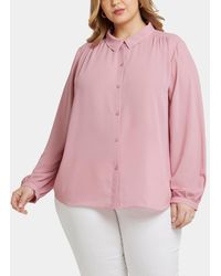 NYDJ - Plus Size Modern Blouse - Lyst