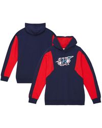 Mitchell & Ness - Houston Rockets Color Block 2.0 Fleece Pullover Hoodie - Lyst