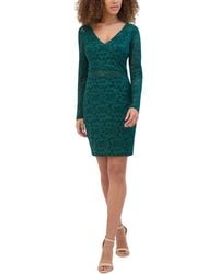 Siena Jewelry - Lace Long-sleeve Open-back Dress - Lyst