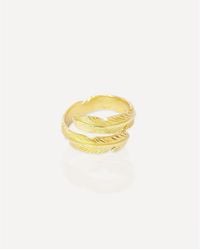 Ottoman Hands - Feather Ring - Lyst