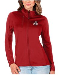Antigua - Ohio State Buckeyes Generation Full-zip Jacket - Lyst