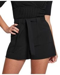 Guess - Valentina Belted High Rise Shorts - Lyst