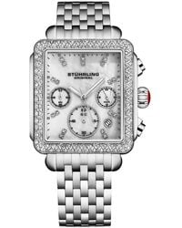Stuhrling - 4083 Bezel Chronograph Watch - Lyst