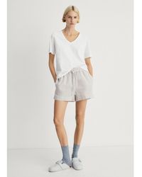Mango - 2-piece Striped Pajama Set - Lyst