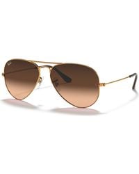 Ray-Ban - Unisex Sunglasses, Rb3025 58 Aviator Collection - Lyst