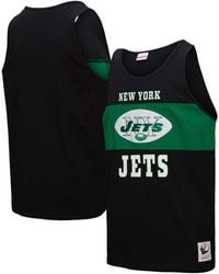 Mitchell & Ness - New York Jets Retro Color Block Tank Top - Lyst