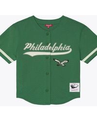 Mitchell & Ness New England Patriots Retro Roots Baseball Jersey in ...