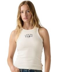 Levi's - Graphic Hayes Racer Sleeveless Tank Top - Lyst